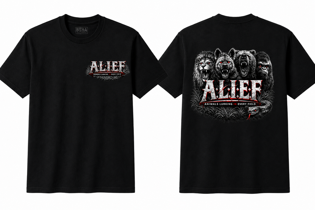 A.L.I.E.F-Animals Lurking In Every Field Tee